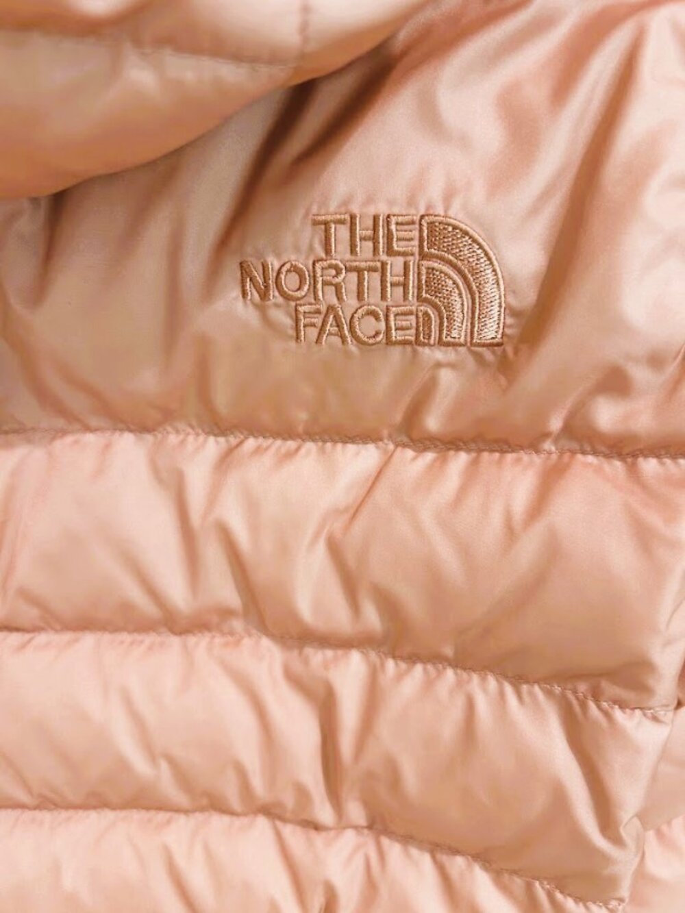 The North Face Aconcagua Down Jacket Womens Small S Pink Puffer Coat - Picture 4 of 9
